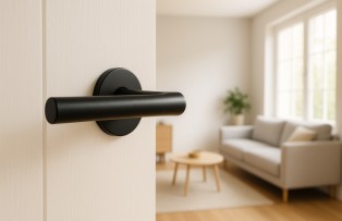 Trik Memadukan Handle Pintu Hitam dengan Interior Minimalis Modern