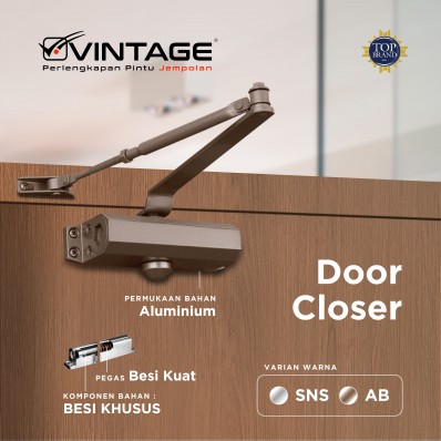 DOOR CLOSER / PENUTUP PINTU OTOMATIS VINTAGE