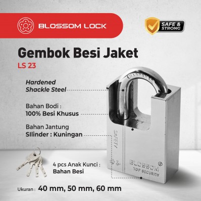 GEMBOK BESI JAKET BLOSSOM