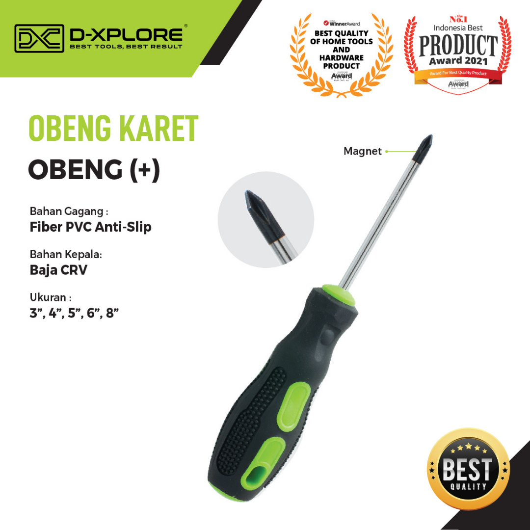 OBENG KARET D-XPLORE (+) Plus