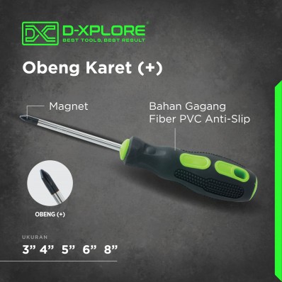 OBENG KARET D-XPLORE (+) Plus