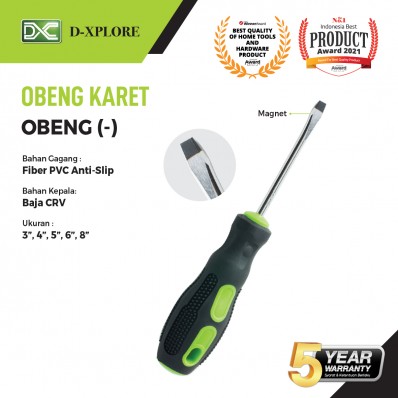 OBENG KARET D-XPLORE (-) Minus