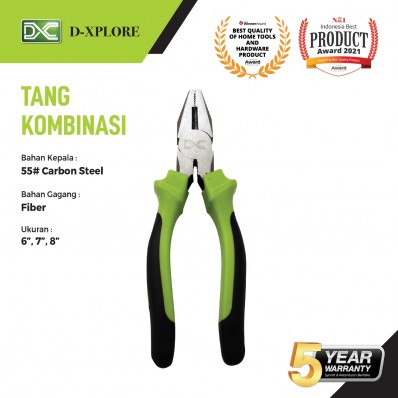 TANG KOMBINASI GAGANG FIBER D-XPLORE