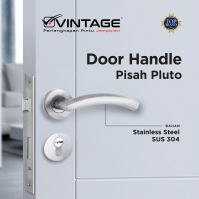 HANDLE PINTU RUMAH MINIMALIS VINTAGE PLUTO