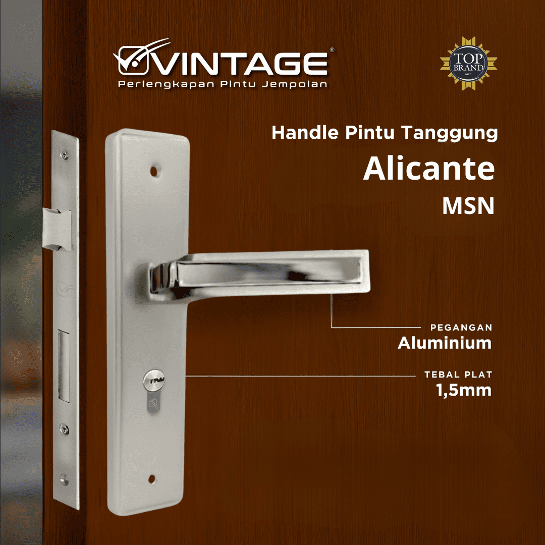 HANDLE PINTU RUMAH TANGGUNG VINTAGE ALICANTE