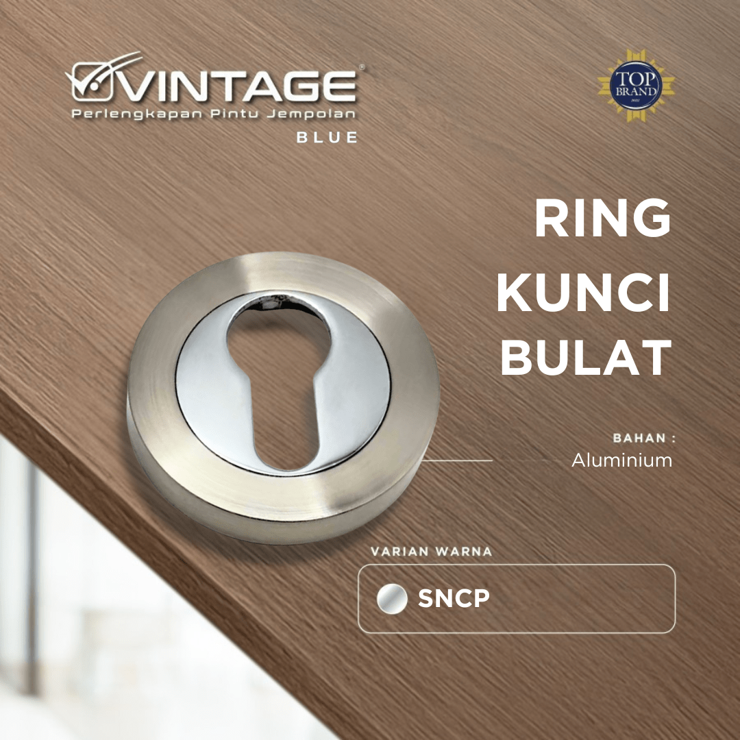 RING KUNCI PINTU ALUMINIUM VINTAGE