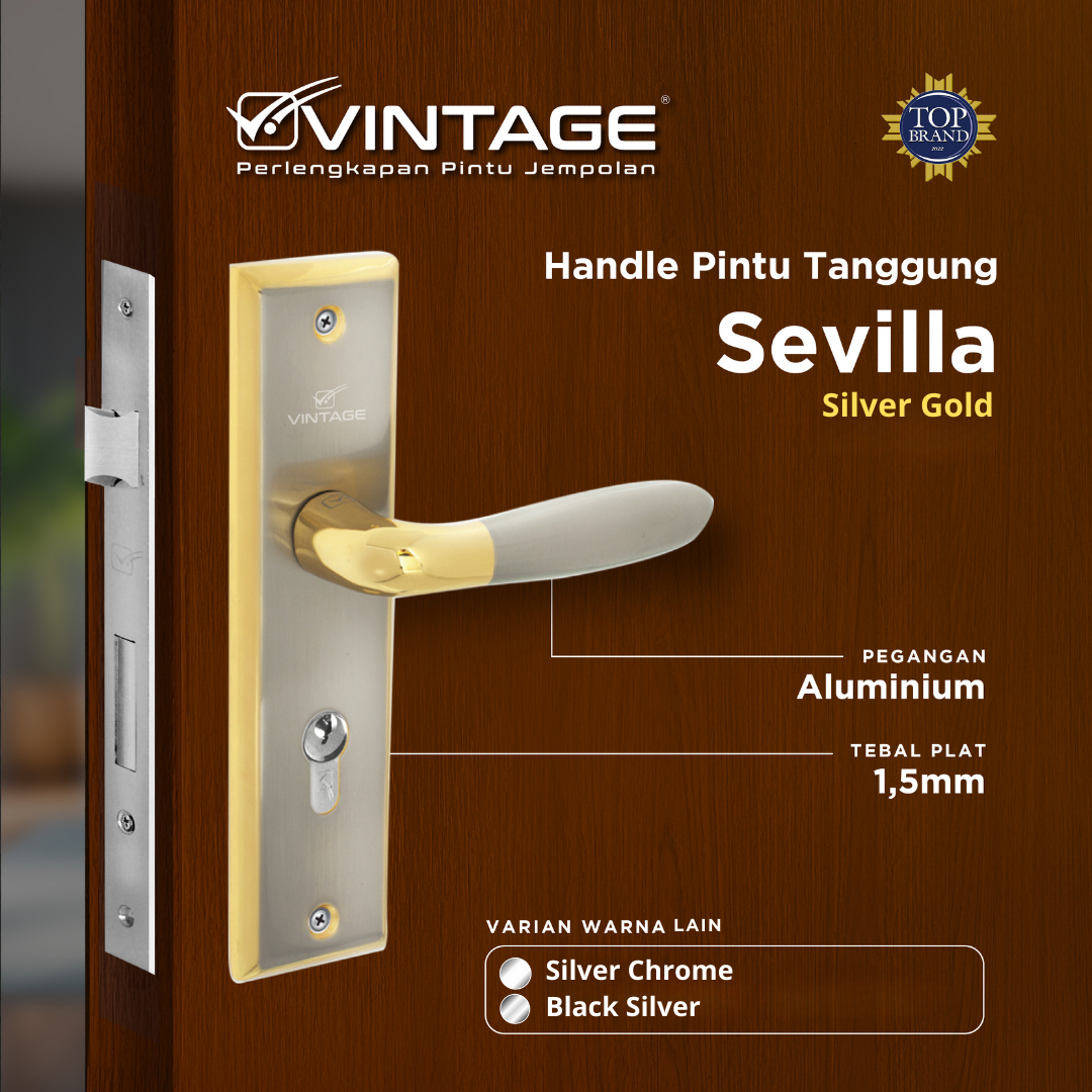 HANDLE PINTU RUMAH TANGGUNG VINTAGE SEVILLA