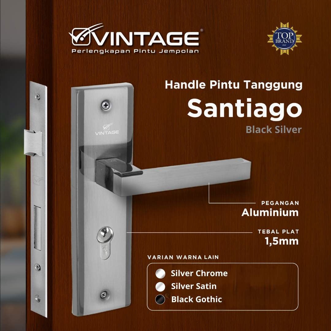 HANDLE PINTU RUMAH TANGGUNG VINTAGE SANTIAGO