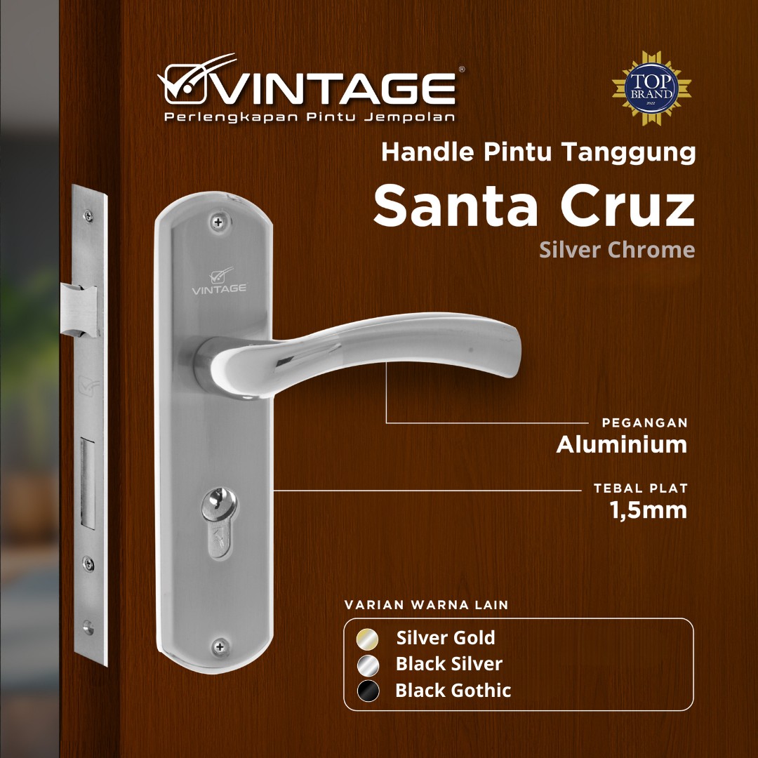 HANDLE PINTU RUMAH TANGGUNG VINTAGE SANTA CRUZ